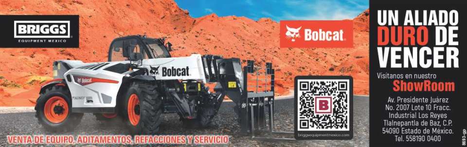 Manipuladores Telescopicos BOBCAT. Venta de Equipo, Aditamentos, Refacciones y Servicio. Un Aliado Duro de Vencer. Visitanos en nuestro ShowRoom.