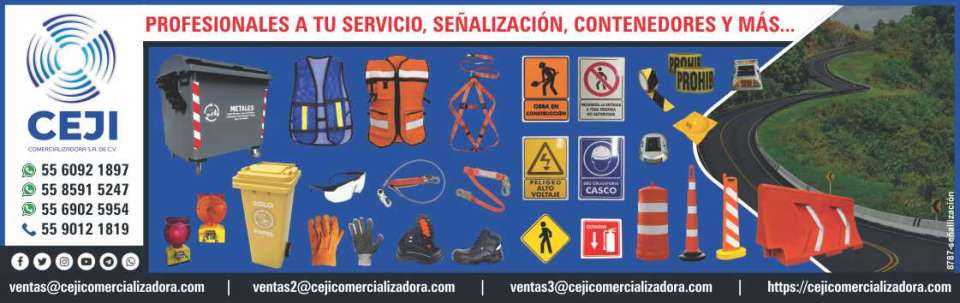 Profesionales a tu servicio en señalizacion, contenedores, equipo de seguridad y mas